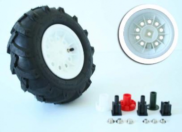 Rad rechts, 310mm x 95mm für Luftbereifung