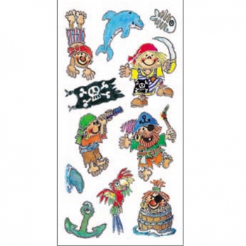 Silver-Sticker PIRAT