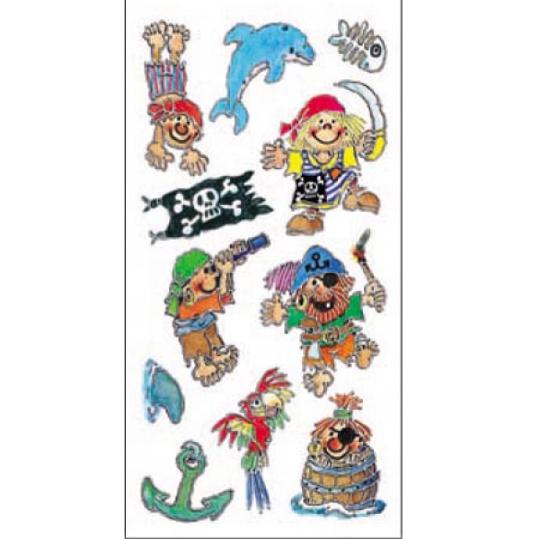 Silver-Sticker PIRAT