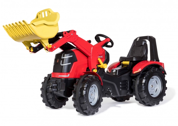 Trettraktor DEUTZ AGROTRON m. rollyTrac Lader
