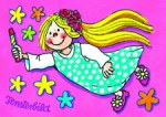Fensterbild-Postkarte A6 FEE