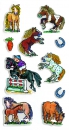 Soft-Sticker PFERDE